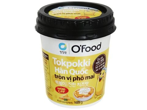 Bánh gạo ly Tokpokki Hàn Quốc O'Food ly 105g