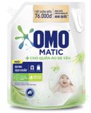 Nước giặt Omo Matic cho quần áo bé yêu 1.8kg