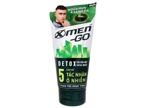 Sữa rửa mặt Xmen Go than tre hoạt tính 100g