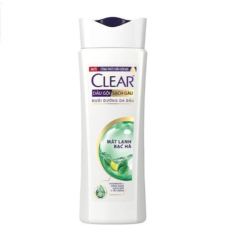 Dầu gội Clear mát lạnh bạc hà