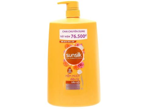 Dầu gội Sunsilk mềm mượt diệu kỳ 1,4kg