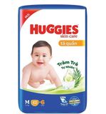 Tã quần huggies Skin care tràm trà tự nhiên M42