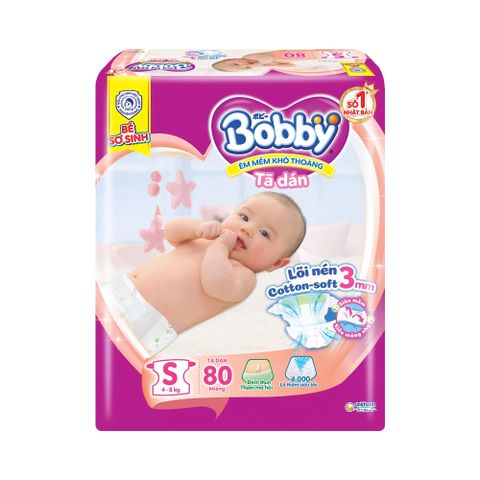Tã dán Bobby S80