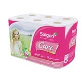 Giấy vệ sinh Saigon Care có lõi T/12 cuộn