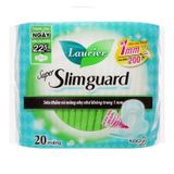 Băng vệ sinh Laurier super Slimguard cánh 22.5cm 20 miếng