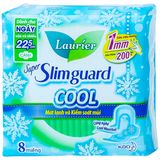Băng vệ sinh Laurier Slimguard cool 1mm 2208 8 miếng