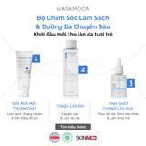  Bộ Làm Sạch & Dưỡng Da Chuyên Sâu - Sữa rửa mặt, toner và tinh chất Haramoon 