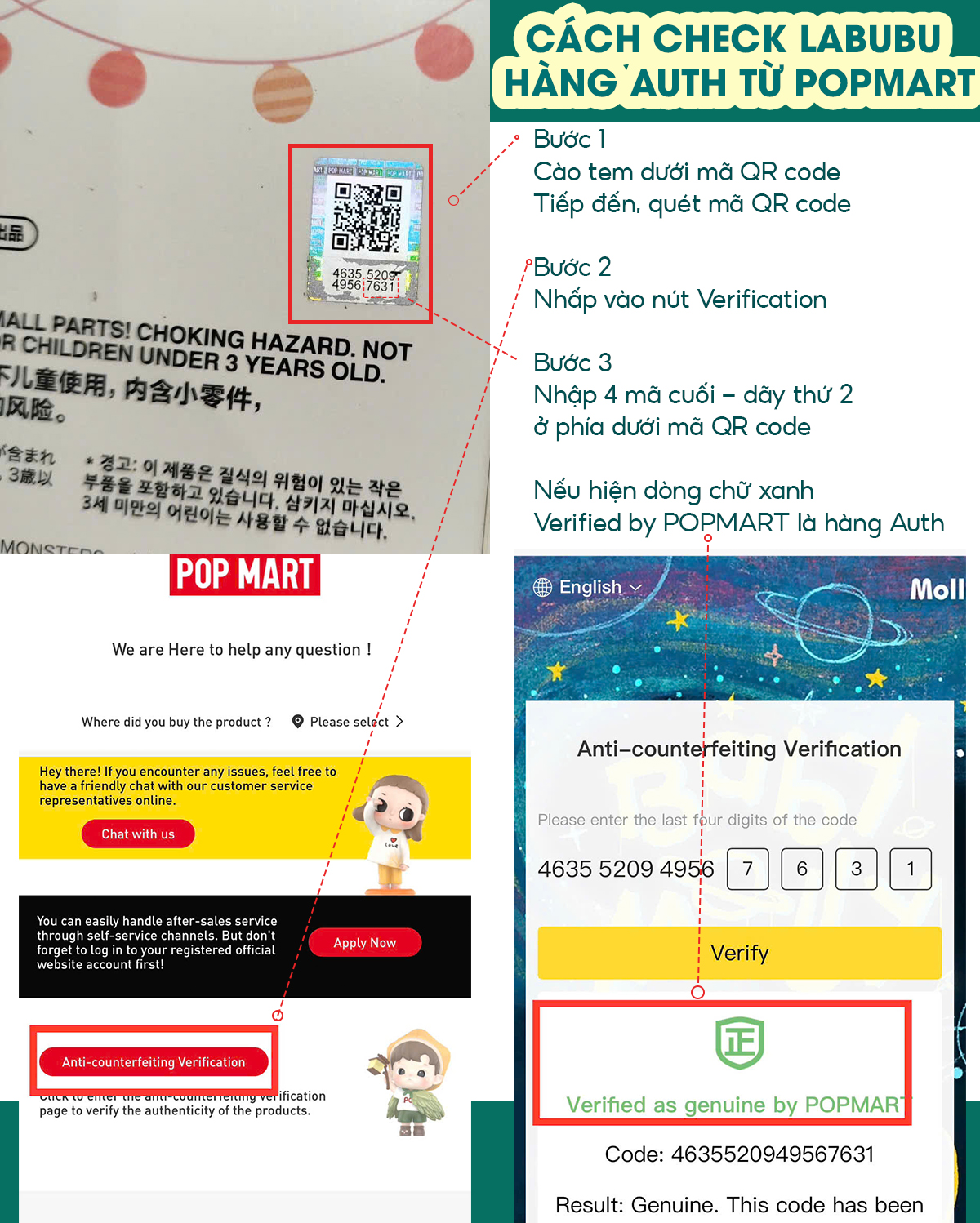  Blind Box Labubu Macaron Ver 1 Chính Hãng Pop Mart - Móc Khóa Gấu Bông Hot Trend 