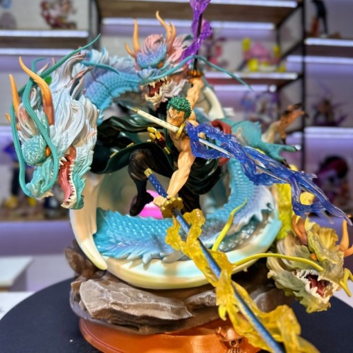  Mô Hình Roronoa Zoro Tam Hải Long Vương Siêu Ngầu Cao 35cm Fullbox | Mô Hình One Piece Siêu Chất 
