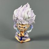  Mô Hình Luffy Gear 5 Nika Dáng Ngồi Siêu Chất Trang Trí PC, Bàn Làm Việc - Mô Hình One Piece 
