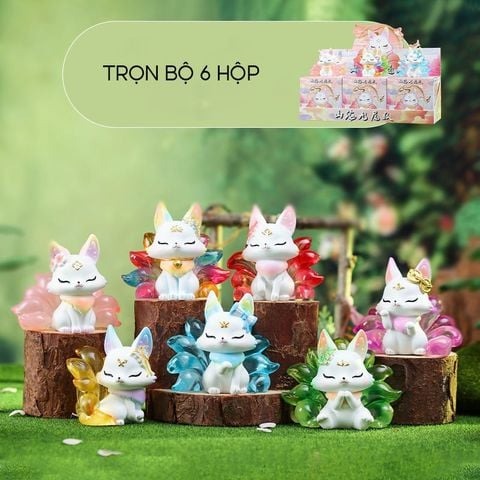  Mô Hình Blind Box Cửu Vĩ Hồ Cáo 9 Đuôi - HT002 