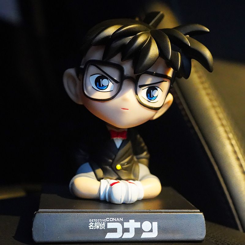  Mô Hình Conan Chibi Lắc Đầu Siêu Dễ Thương Fullbox 