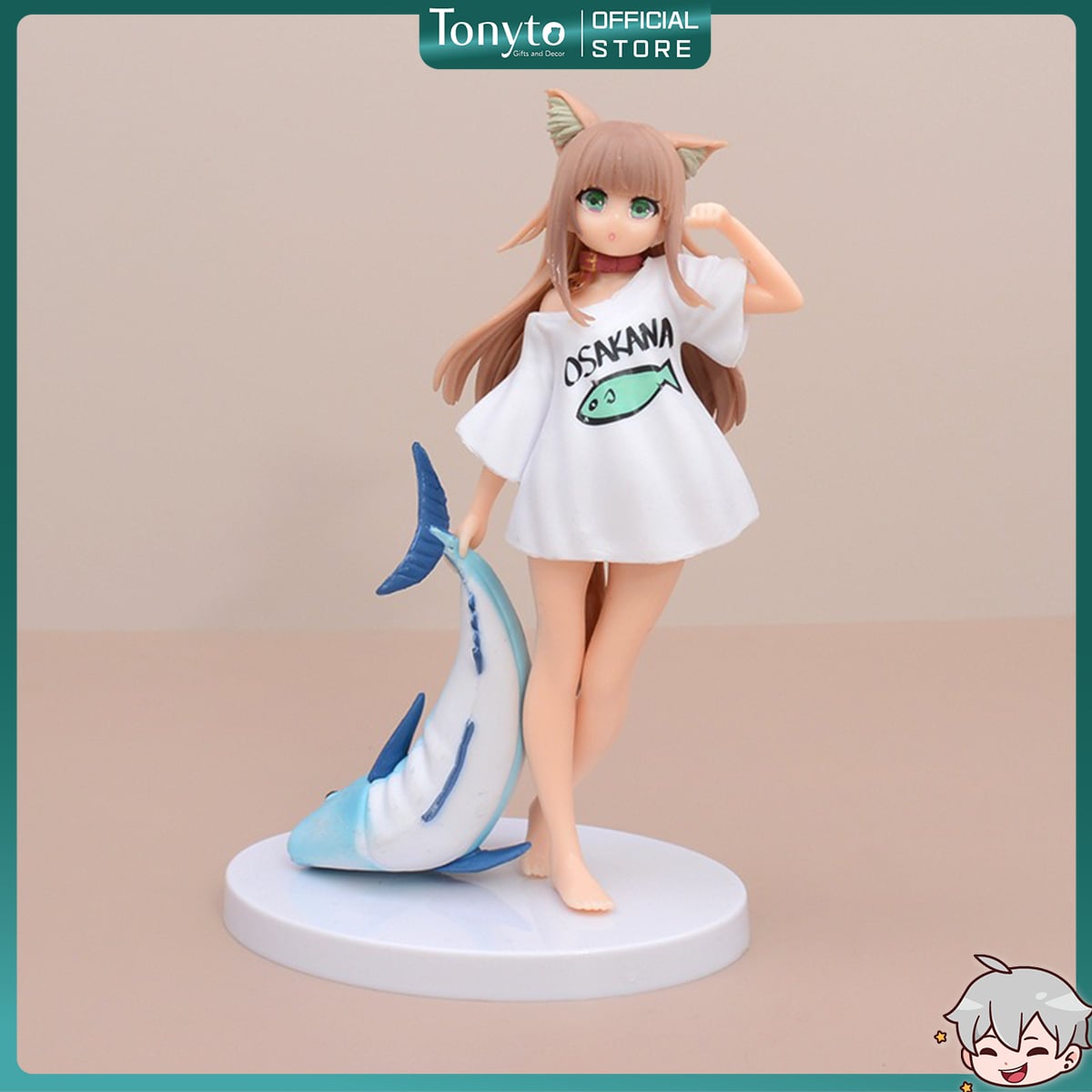  Mô Hình Anime Nữ Cute - Nhân Vật Uchi no Neko ga Onnanoko de Kawaii 