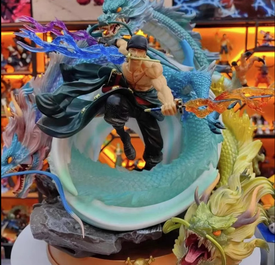  Mô Hình Roronoa Zoro Tam Hải Long Vương Siêu Ngầu Cao 35cm Fullbox | Mô Hình One Piece Siêu Chất 