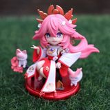  Mô Hình Genshin Impact Chibi Nhân Vật Yae Miko, Hutao, Ganyu 