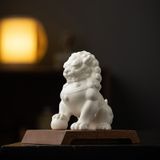  Tượng Sư Tử Bằng Gốm Sứ - Decor Phong Thủy An Yên 