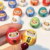  [1 Hộp 4 Bé Nhỏ] Mô Hình Blindbox Pray Dharma Hổ Béo Mini Cầu Phúc May Mắn 