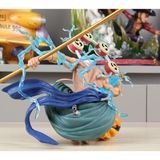  Mô Hình One Piece Chúa Trời Enel Tư Thế Ngồi Có 3 Đầu Thay Thế 