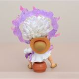  Mô Hình One Piece Luffy Gear 5 & Zoro Chibi Ngồi Trên Thùng Gỗ 