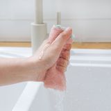  Khăn Lau Bếp Chén Bát 2 Màu Đa Năng Siêu Thấm Hút Sợi Vải Mềm Mại 27x15cm 