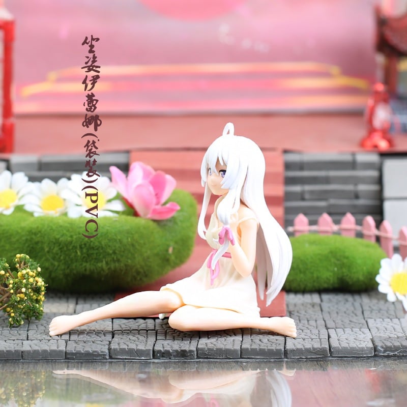  Mô Hình Phù Thủy Elaina Mặc Váy Trắng - Mô Hình Anime Nữ Đáng Yêu, Gợi Cảm 