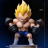  Mô Hình Vegeta Tập Tạ Siêu Nét 17cm Fullbox | Mô Hình Dragon Ball Siêu Ngầu 