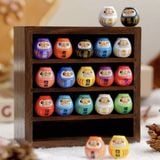  [1 Hộp 4 Bé Nhỏ] Mô Hình Blindbox Pray Dharma Hổ Béo Mini Cầu Phúc May Mắn 