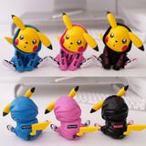  Mô Hình Pikachu Cute Mặc Đồ HipHop Siêu Đáng Yêu - Mô Hình Pokemon Trang Trí, Làm Quà Tặng 