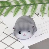  Mô Hình Mèo Xám Cute Dùng Trang Trí Tiểu Cảnh, Decor Bàn Làm Việc, Decor Phòng Ngủ, Làm Quà Tặng 