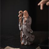  Tượng Đạt Ma Sư Tổ 19cm Bằng Gốm Sứ - Decor Phong Thủy An Yên 