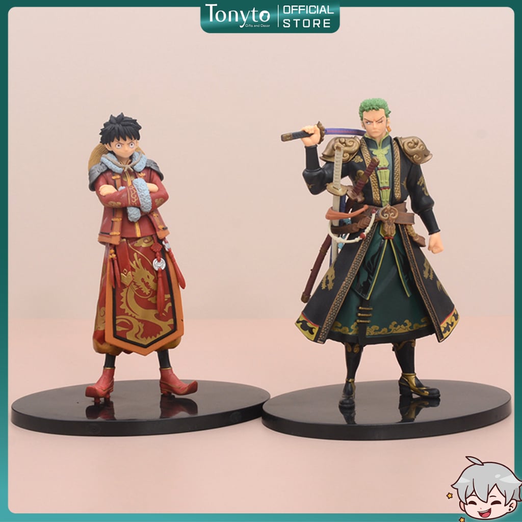  Mô Hình One Piece Luffy, Zoro Style Chinese 