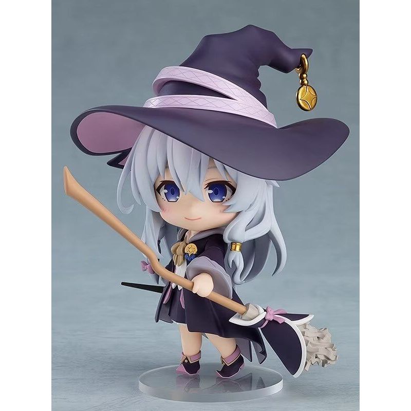  Mô Hình Nhân Vật Phù Thủy Elaina Nendoroid Chibi Cao 10cm - Mô Hình Anime Chibi Nữ Đáng Yêu 