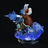  [ĐẾ LED] Mô Hình Rùa Jenny Tiến Hóa Các Cấp Cao 25cm Fullbox | Mô Hình Pokemon 