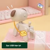  [Tặng Pin] Đèn LED Mini Đọc Sách, Decor Bàn Học, Bàn Làm Việc Có Khớp Điều CHỉnh 