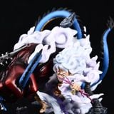  [CÓ LED] Mô Hình Luffy Nika Gear 5 Trạng Thái Chiến Đấu Bóp Kaido Siêu Ngầu | Mô Hình One Piece 