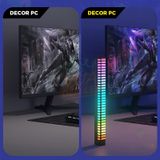  Thanh Led RBG Cảm Biến Theo Âm Thanh, Tự Nhấp Nháy Theo Nhạc - TẶNG Cáp Sạc USB-TypeC 