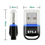  USB Bluetooth 5.4 Dongle Cho Máy Tính PC, Laptop Kết Nối Wifi, Loa, Máy In, Chuột, Bàn Phím 