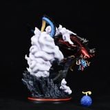  [CÓ LED] Mô Hình Luffy Nika Gear 5 Trạng Thái Chiến Đấu Bóp Kaido Siêu Ngầu | Mô Hình One Piece 