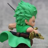  Mô Hình One Piece Zoro Chibi Trạng Thái Chiến Đấu Siêu Ngầu 13cm 