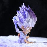  Mô Hình Luffy Gear 5 Nika Dáng Ngồi Siêu Chất Trang Trí PC, Bàn Làm Việc - Mô Hình One Piece 