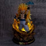  [ĐẾ LED] Mô Hình Son Goku Vegeta Super Saiyan 3 | Mô Hình Dragon Ball 