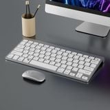  Bộ Bàn Phím Và Chuột Không Dây Bluetooth 2.4G W201-S, Thiế Kế Silent, 78 Phím Dành Cho Laptop, PC, SmartTV, TVBox 