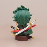 Mô Hình Luffy, Sanji, Zoro Chibi Ngồi Cười Đáng Yêu Fullbox - Mô Hình One Piece 