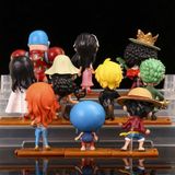  Set 10 Mô Hình Nhân Vật Băng Mũ Rơm - Mô Hình One Piece 