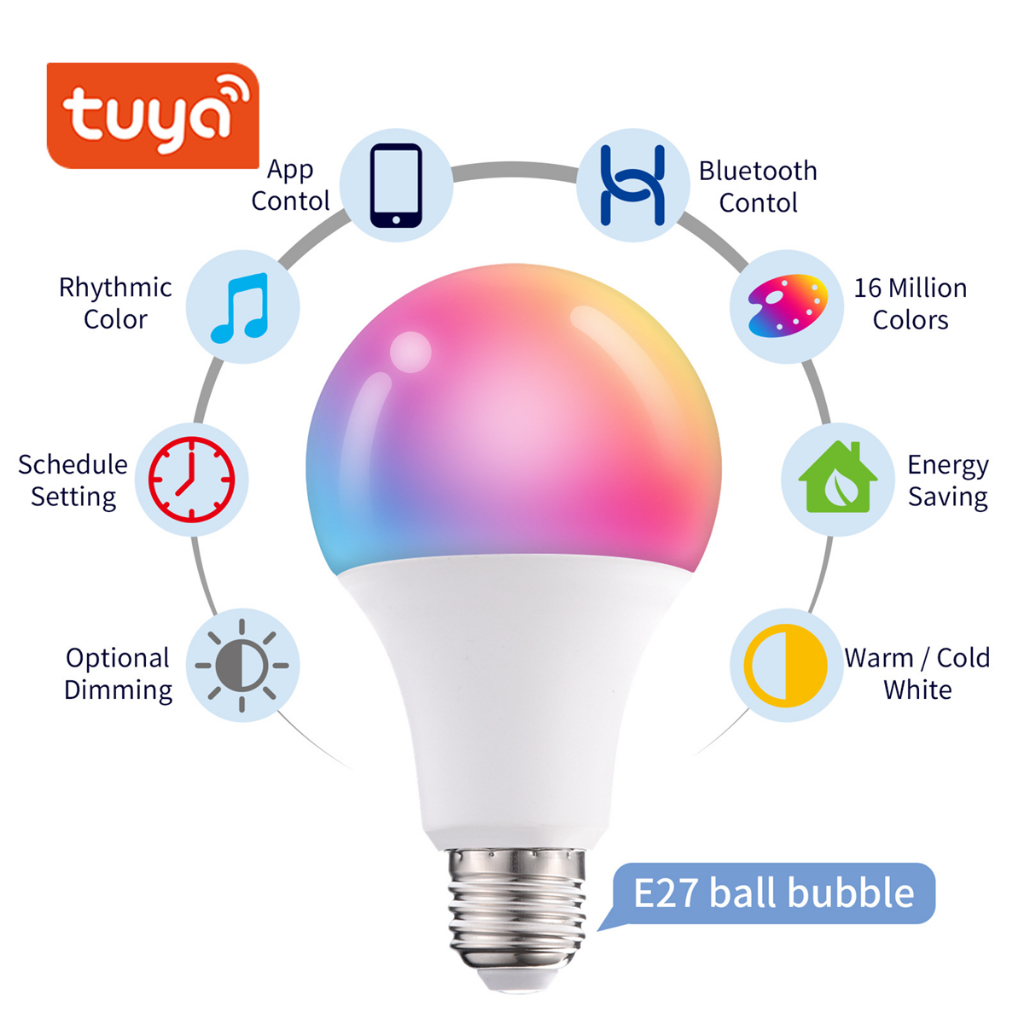 Bombillo LED Inteligente: Ilumina tu Mundo con Color - Bombillo LED inteligente