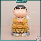  Mô Hình Cậu Bé Bút Chì Shin Chan GK Cosplay Ngồi Thiền Tòa Sen 
