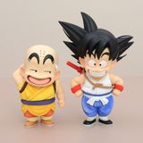  Mô Hình Dragon Songoku và Krillin Cute Đứng Cười 