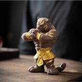  Tượng Hổ Ngênh Đấu - Tượng Tuổi Dần Trang Trí Bàn Làm Việc, Ô Tô 