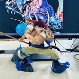  Mô Hình Tứ Hoàng One Piece Râu Trắng Edward Newgate Cầm Kiếm Size Nhỏ 14cm 