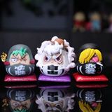  Mô Hình One Piece Băng Mũ Rơm Chibi Cosplay Daruma 